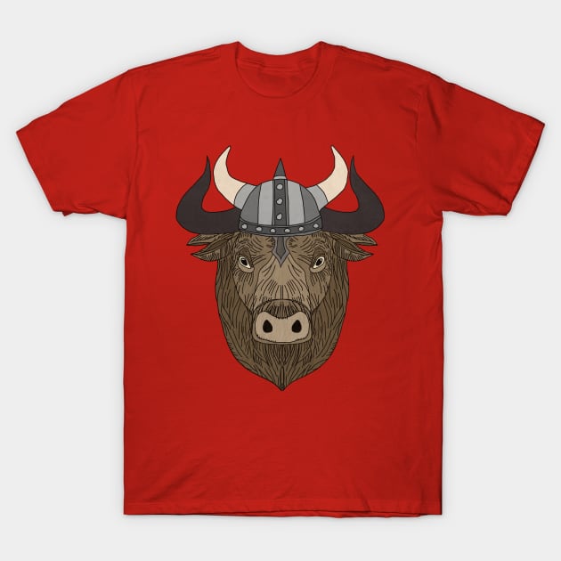 The viking bull | Himinhrjod T-Shirt by MrDoze